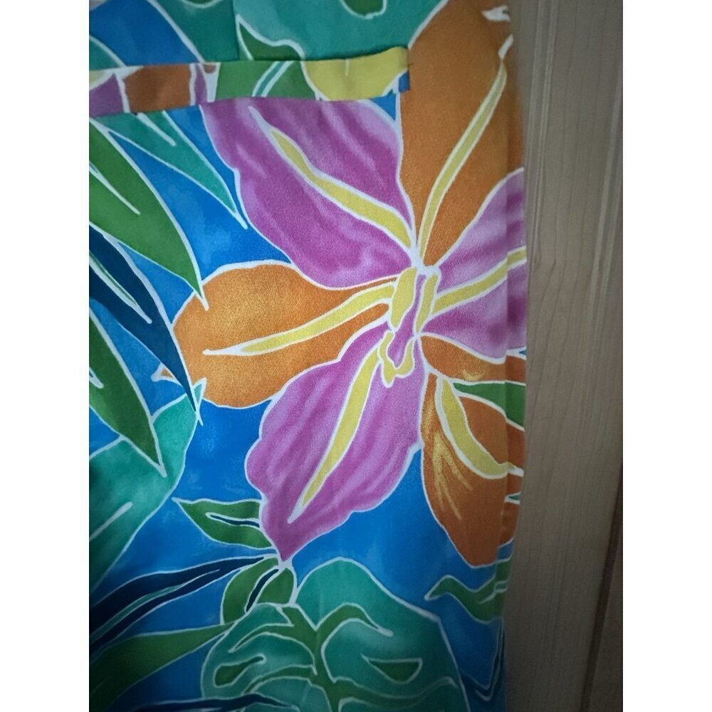 RALPH LAUREN Island Passport, Size 10 Tropical, Old Money, Preppy, Colorful - Picture 3 of 6